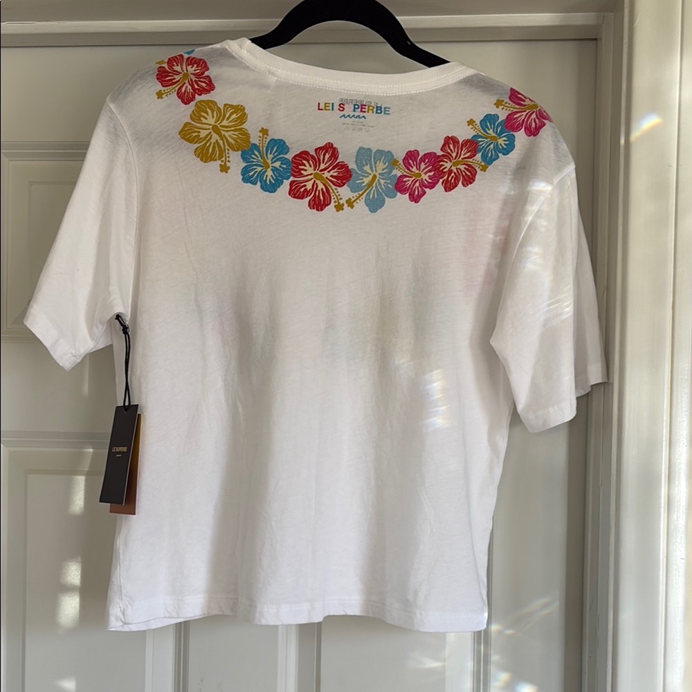 Le Superbe Lei Lady Tee NWT Sz XS - Picture 3 of 7